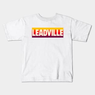 Retro Leadville Kids T-Shirt